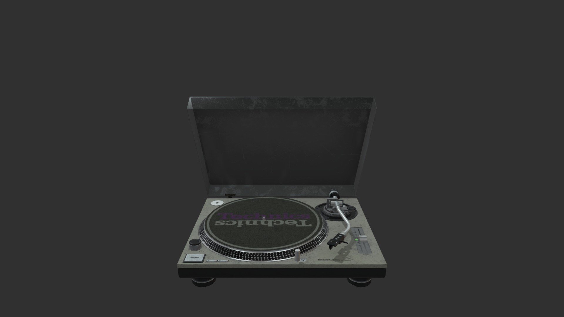 Technics SL1200 MK2 turntable 3D model by NicolasHebert (nico.hebert25) [4c3f139] Sketchfab