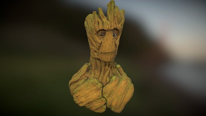 Groot 3D Model