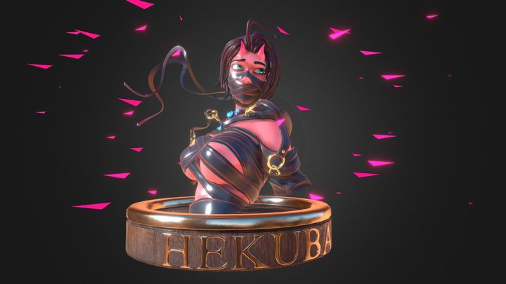 Hekuba Bust 3D Model