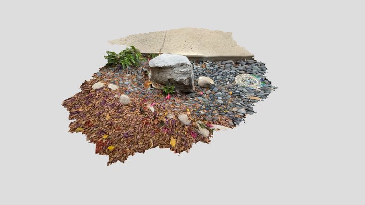 Garden Rock 3D Model