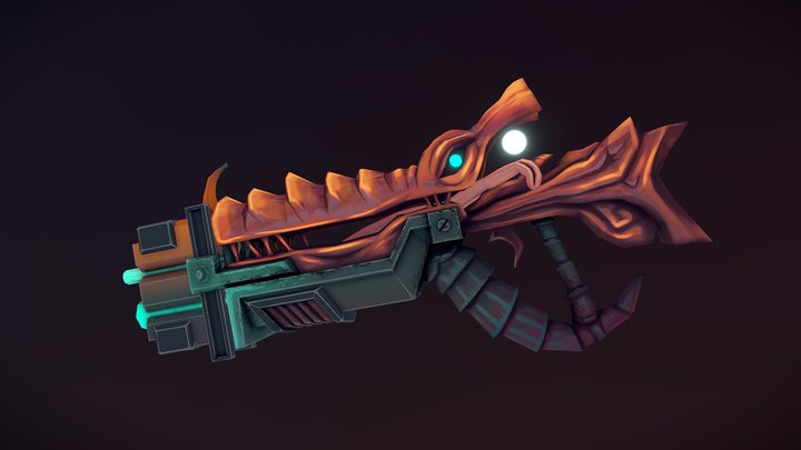 Hailey Seitan: Weapon: Pig of War 3D Model