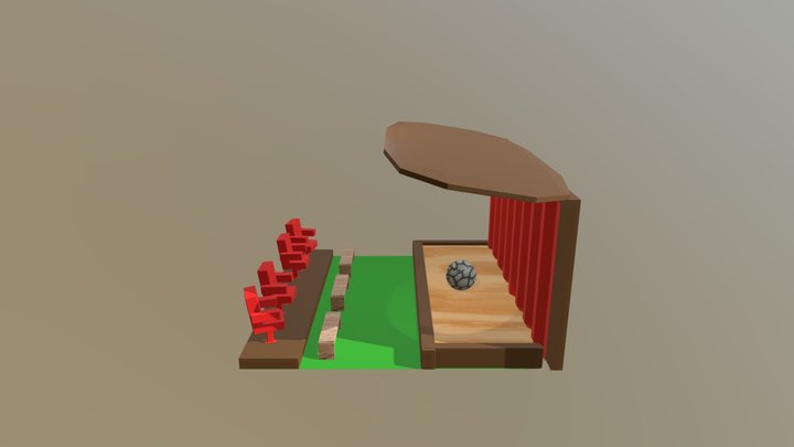 Outdoor Theater 3D Model