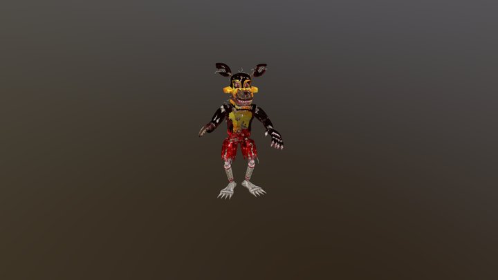 Bloodless Foxy: Final Prototype Model – Free 3D Model STL