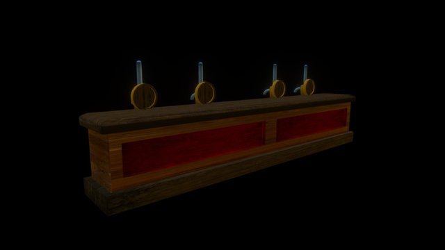 Bar 3D Model