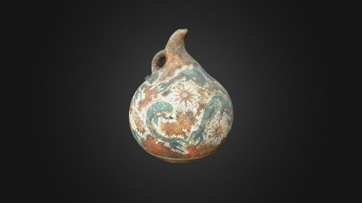 Greek Pottery 3D Model