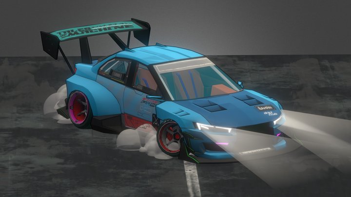 Trace Smascher Foxin FX2 3D Model