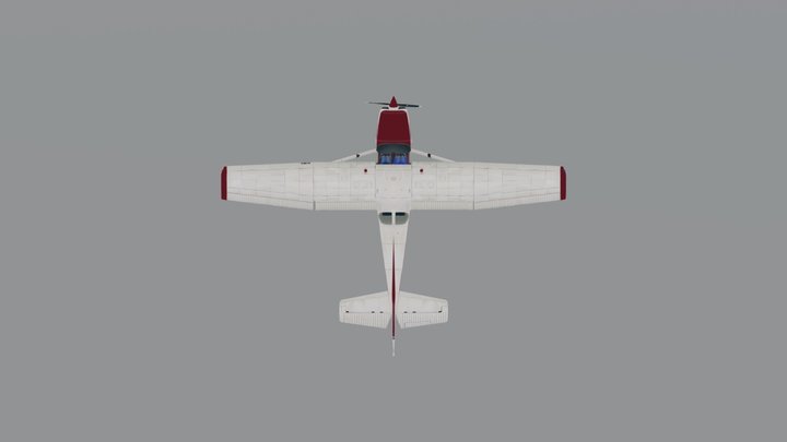 Cessna172 3D Model