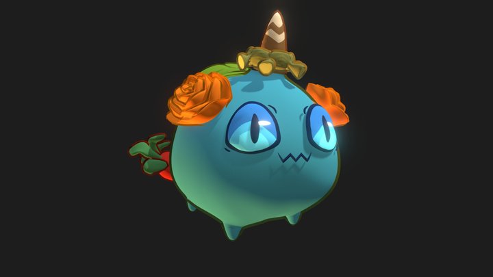 Axie Infinity 3D Model Animation 3D Model