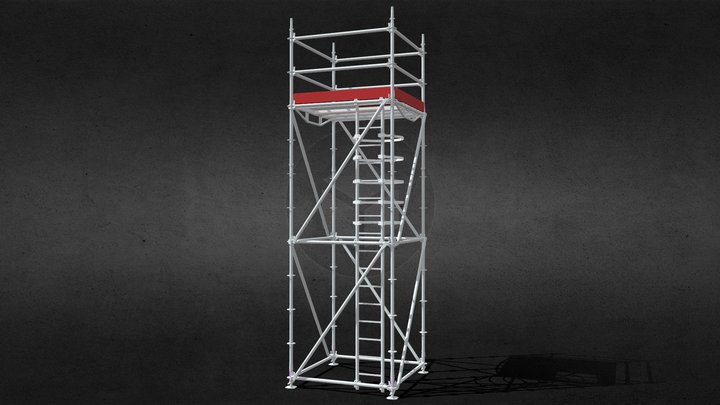 Torre 1_57 x 1_57 h 4+1 3D Model