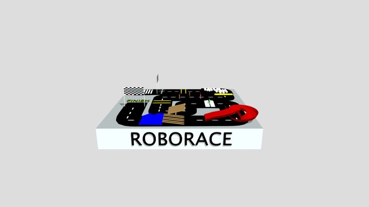 Robo Race 3D Model