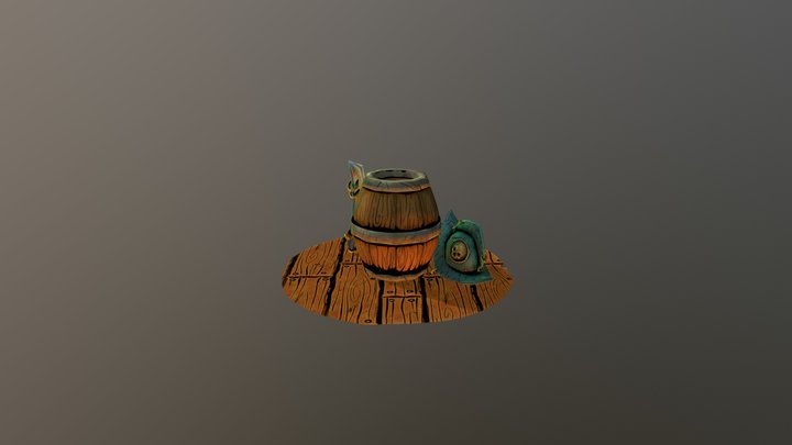 Pirate Test 3D Model