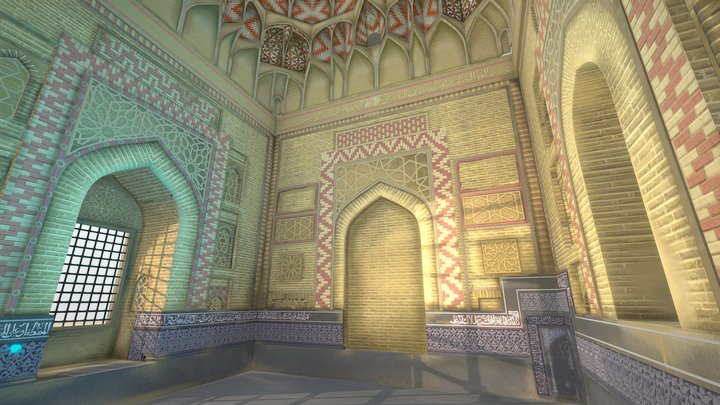 Mashhad of YAHYA ibn al-Qasim (complete rec.) 3D Model