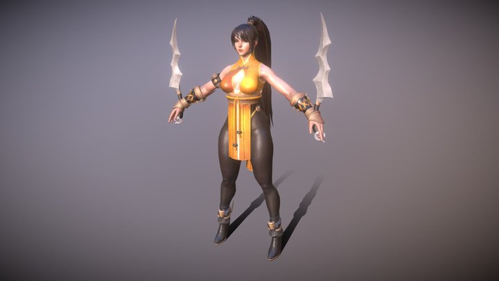 三国blade_2 3D Model