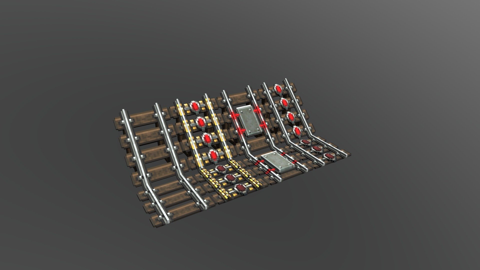 Normal, activator, detector, powered rails