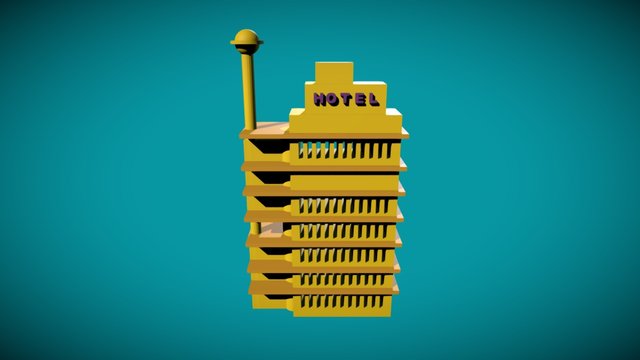Hotel 3D Model
