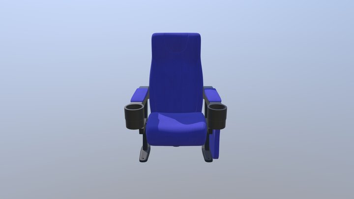 Cinema Armchair 3D Model