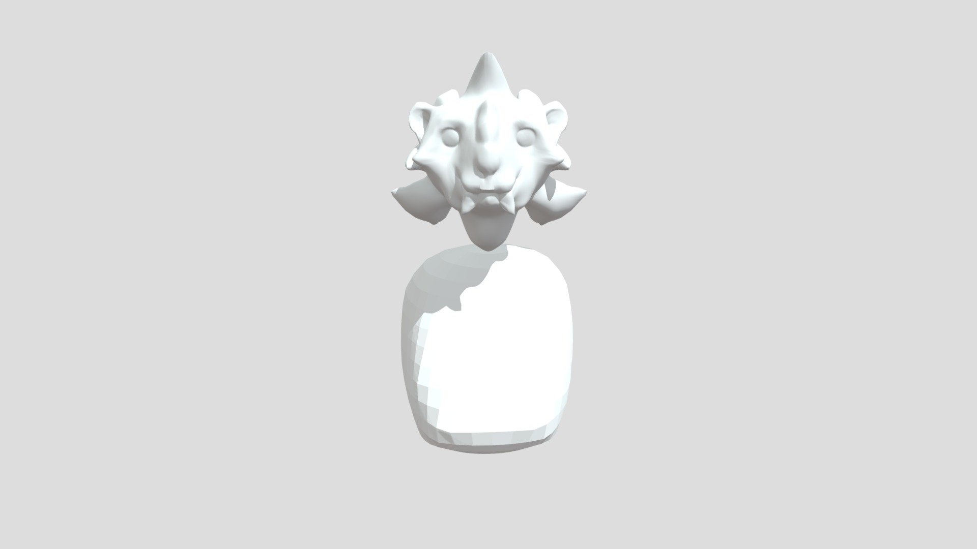 Creature's head sample