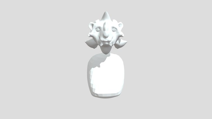 Creature's head sample 3D Model