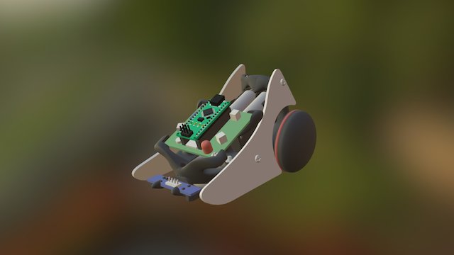 Line Follower Robot - STEM - Khmer Maker 3D Model