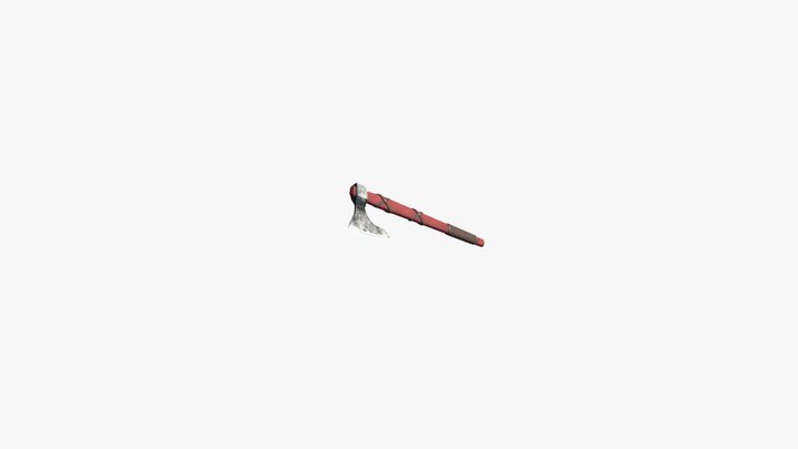Viking Axe 3D Model