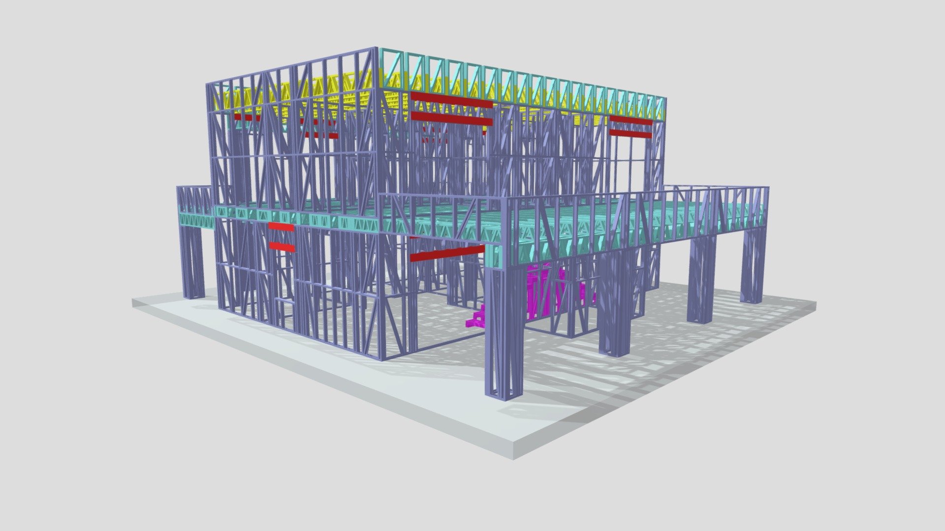 Dom 318m2 - 3D model by steel.projects [4c4ac8b] - Sketchfab