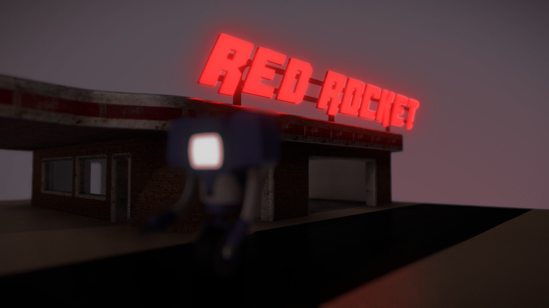 Fallout 4 Red Rocket Truck Stop Download Free 3d Model By Markhinkle Markhinkle 4c4adb4