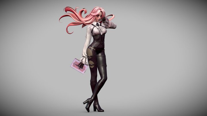 Chiara Fan-Art 3D Model