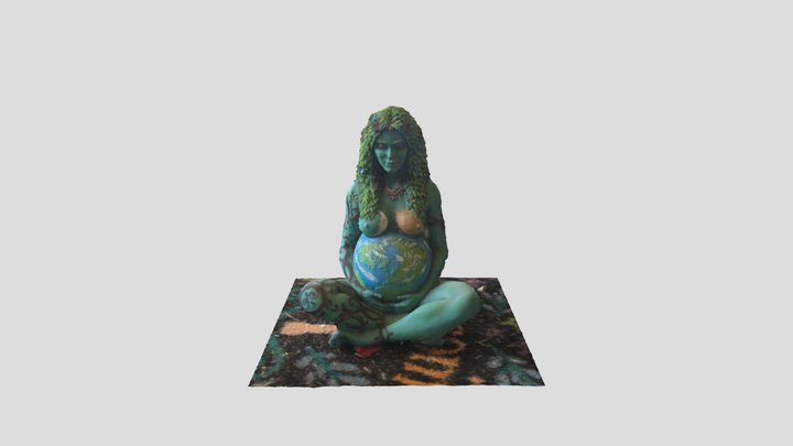 Mother Earth 3D Model