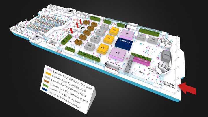 Congresso Brasileiro de Soja 2015 3D Model