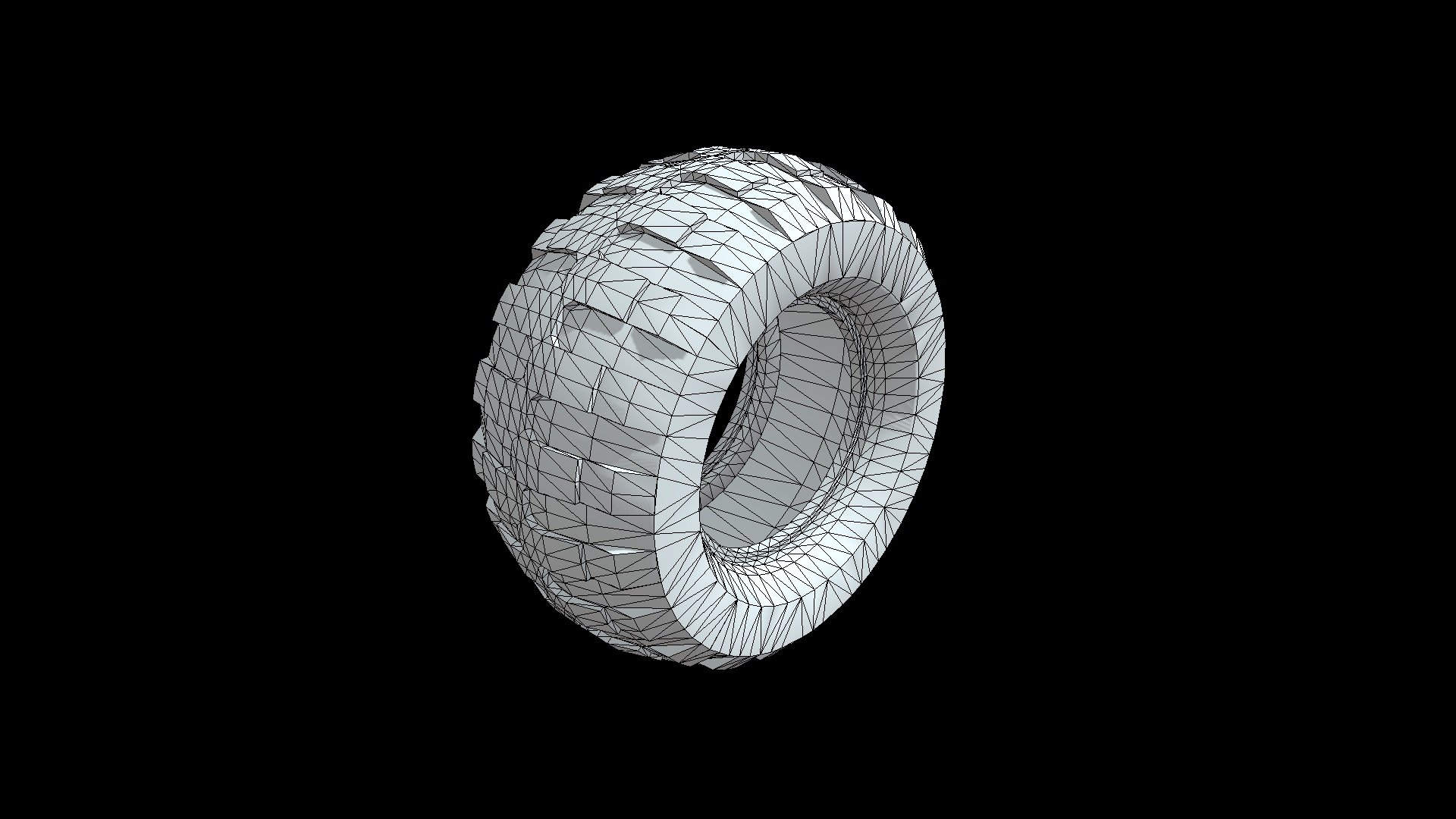 Tire 81.6 x 38 R Balloon