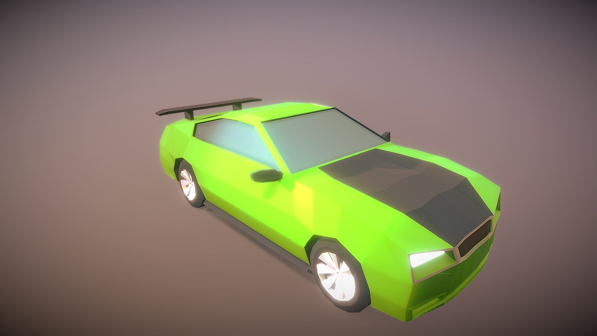 Modeling A Low Poly Car