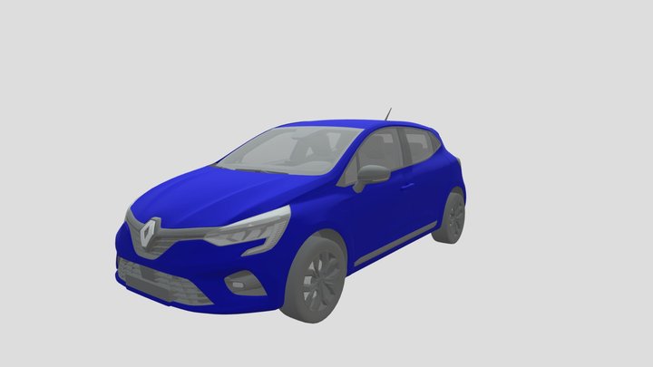 2020 Renault Clio – Kostenloses 3D-Modell STL