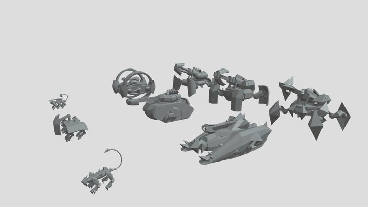 Silhouette 3D Model