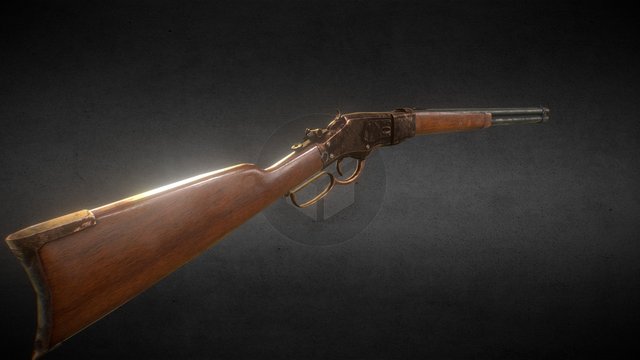 Comm - Winchester shotgun 3D Model
