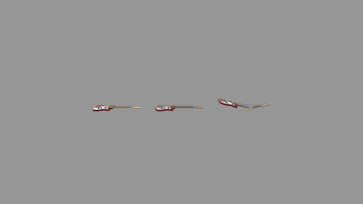 Gitara 3D Model