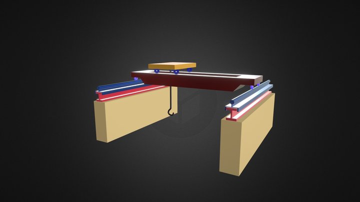 Gantry Girder 3D Model