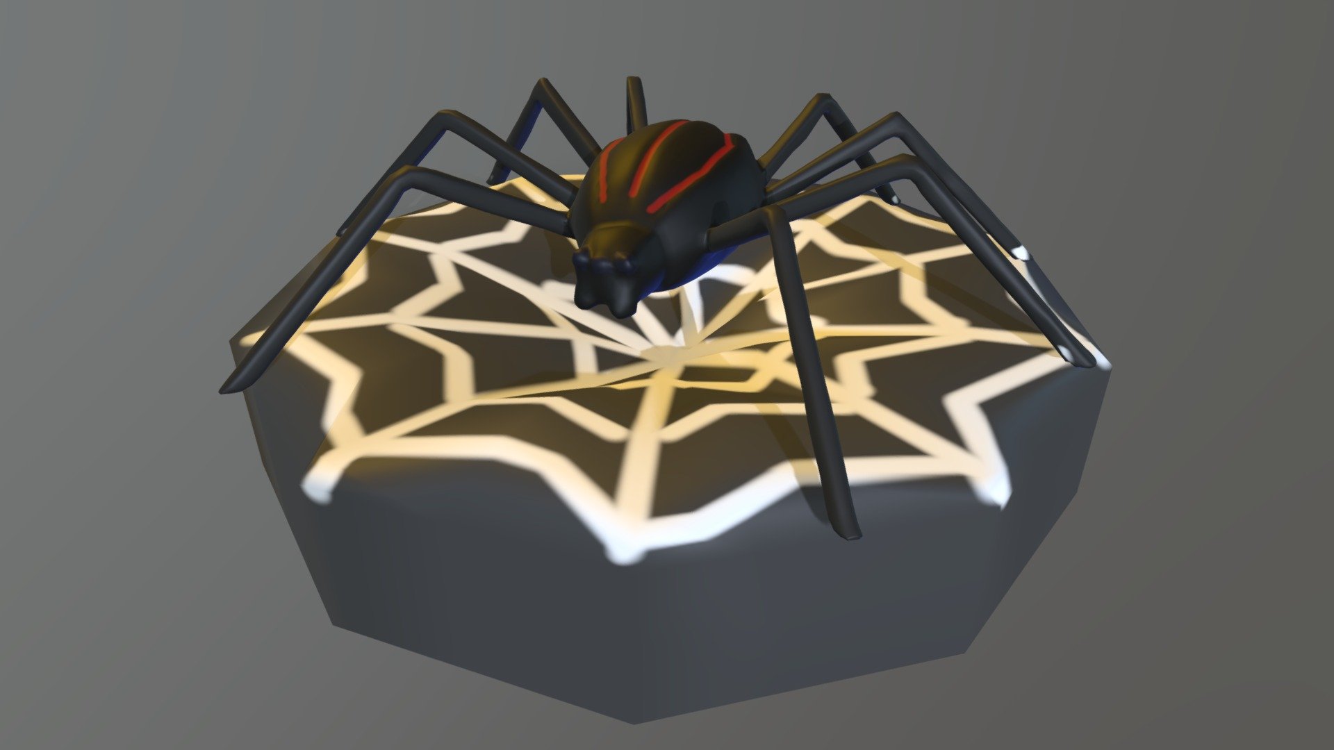 Spider  Shooter Download Free 3D model by rSquare [4c56422