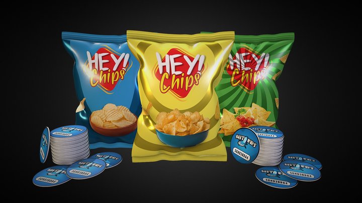 Chips & Slammers 3D Model