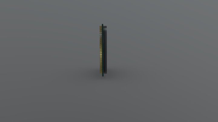 Cpu 3D Model