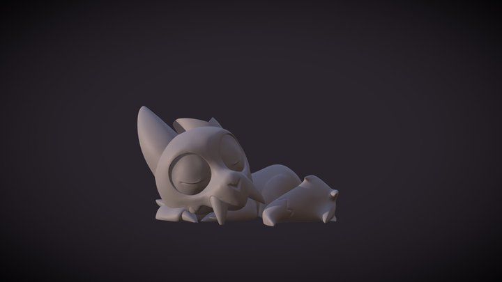 sleping king 3D Model