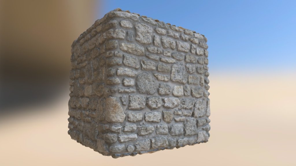 Photogrammetry Texture Stone Wall 3 - 3D model by Takkik [4c579dd ...