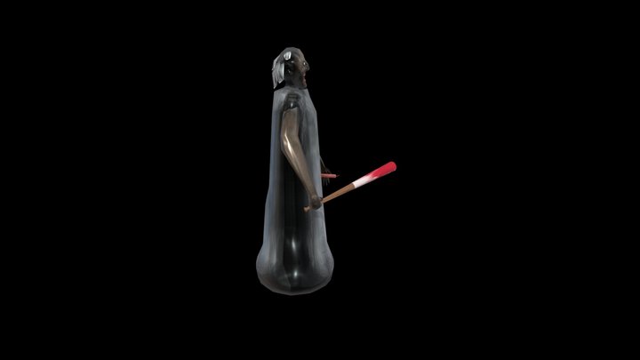Realistic Granny 3D Model