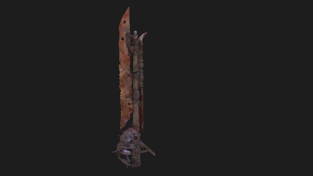 Apocalyptic Sword 3D Model