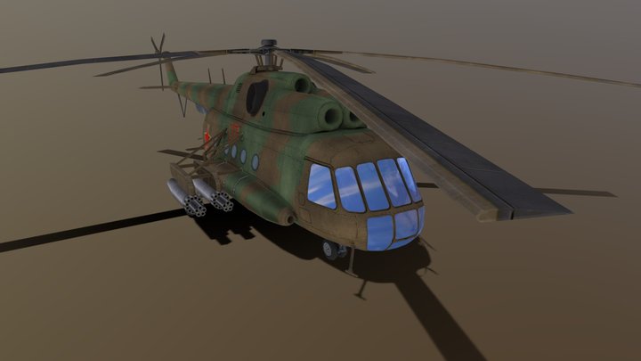 Mi-8T (USSR) – Free 3D Model STL