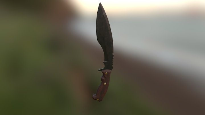 Machete 3D Model