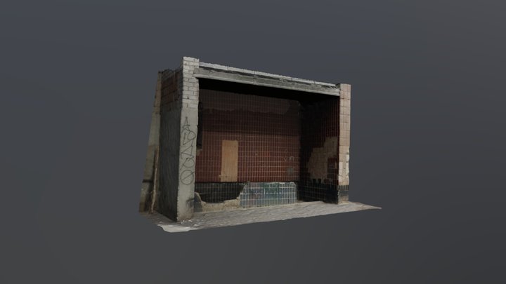 Part of a building 3D Model