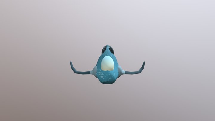 The Shark Ship 3D Model