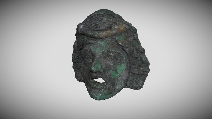 Masque de Bacchus 3D Model