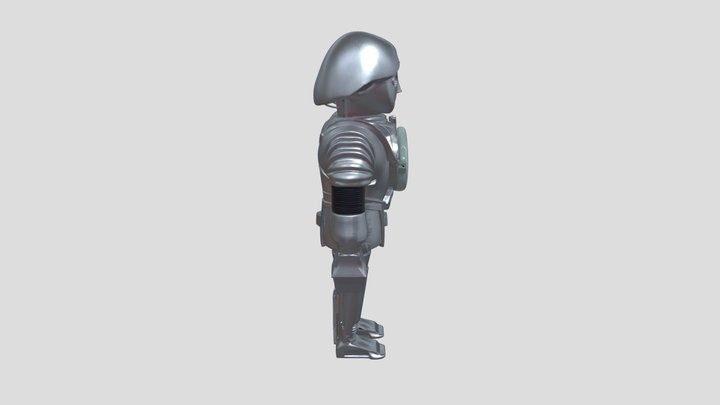 Buck Rogers Twiki 3D Model