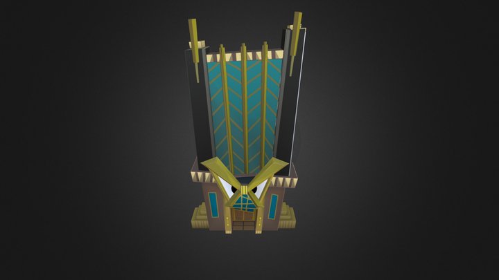 Toontown 2 Cogdominium Prototype 3D Model